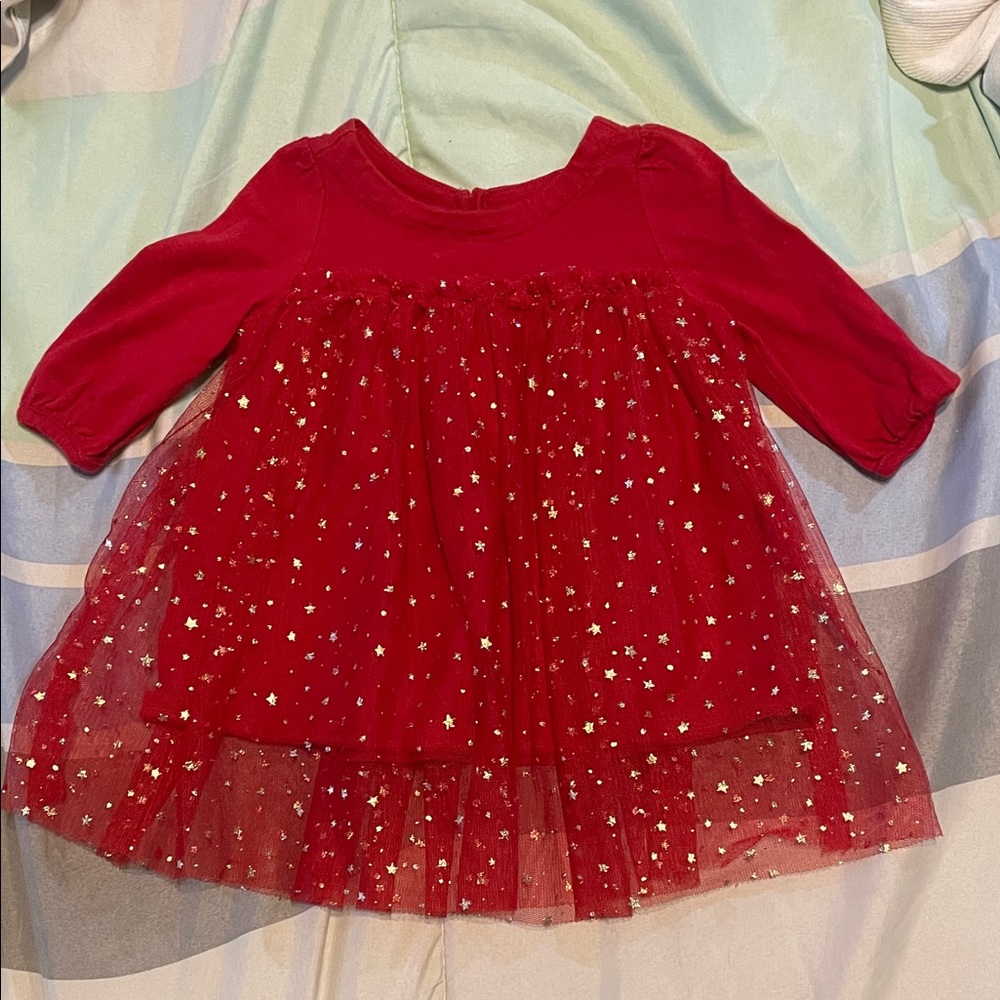 GAP Red Starry Kids Dress